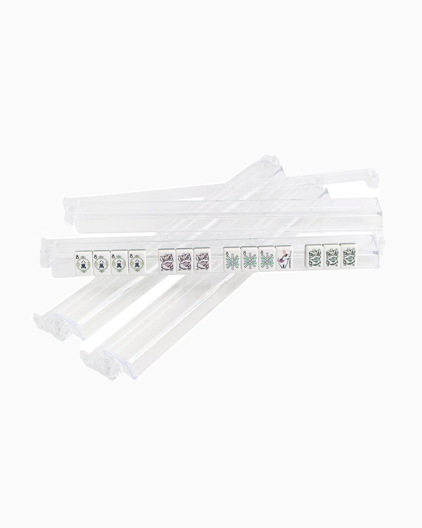 Clear Acrylic Rack & Pushers Set
