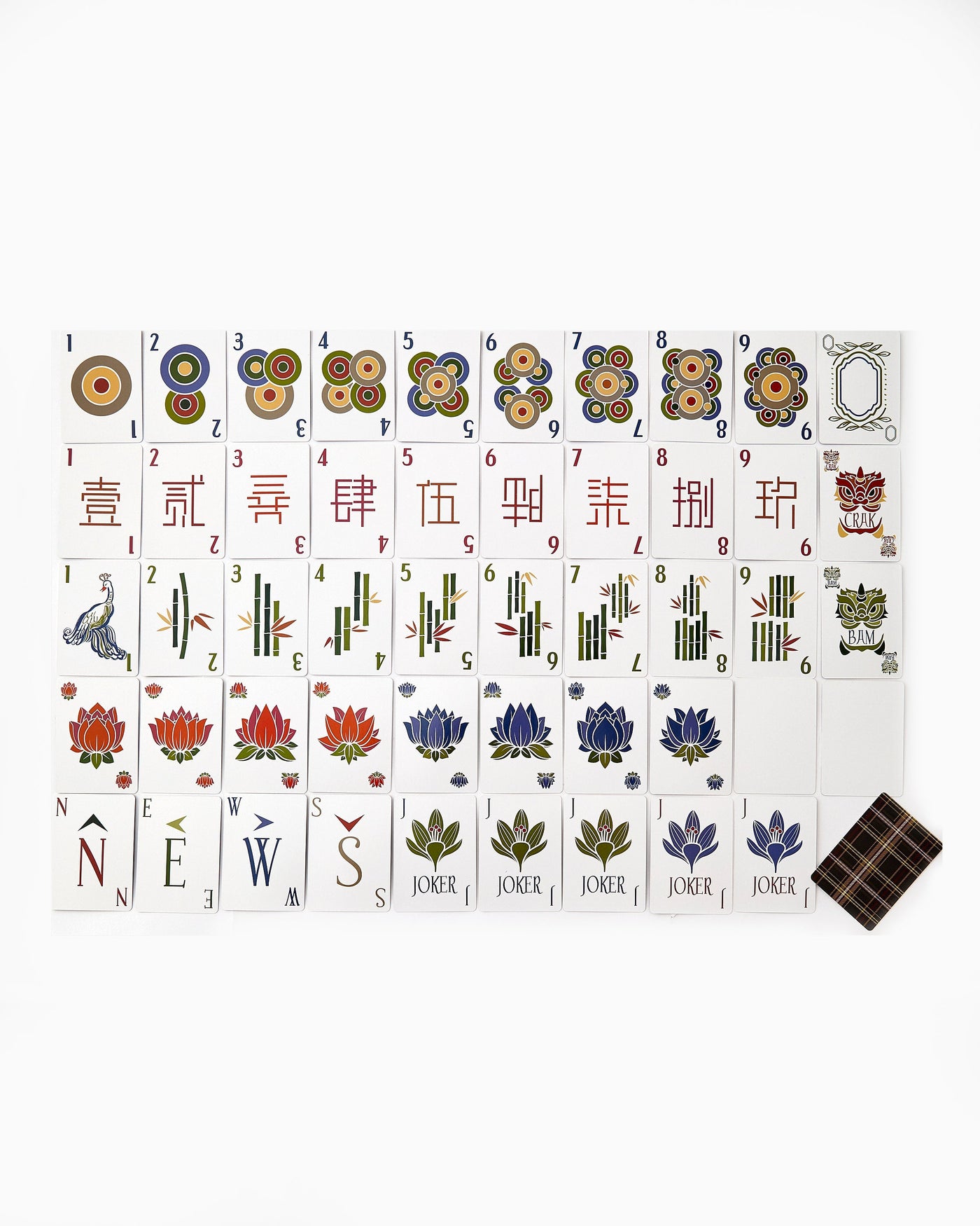 Heritage Mahjong Playing Cards