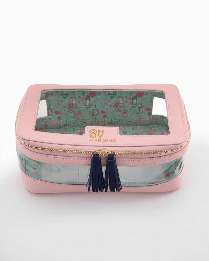 Light Pink Tile Storage Bag
