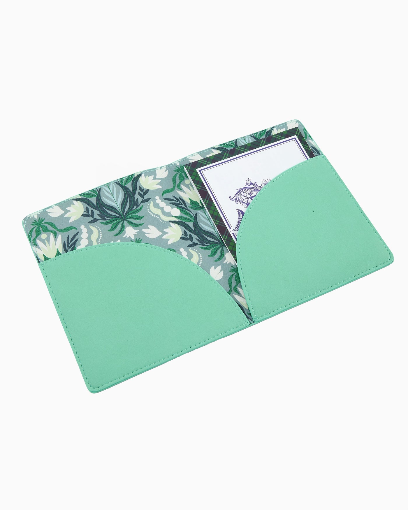 Mint Mahjong Card Folio