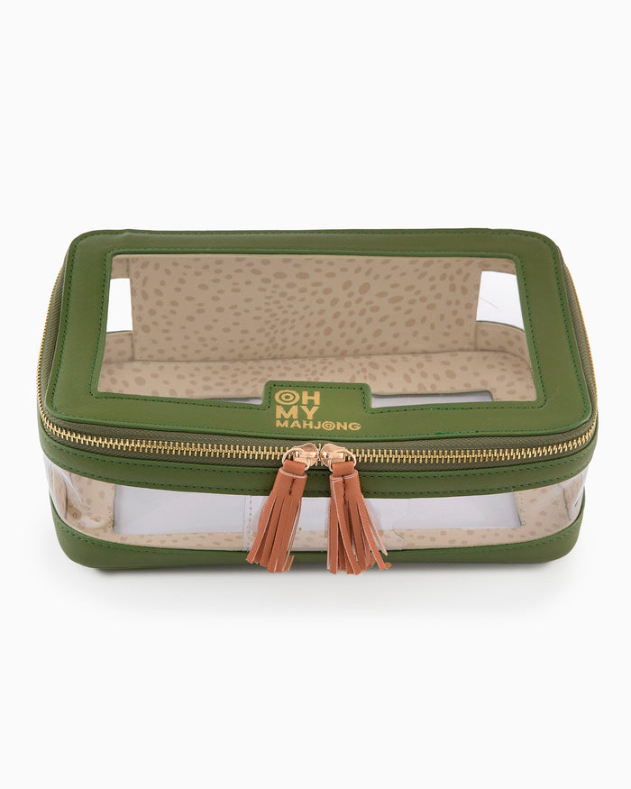 Olive Tile Storage Bag