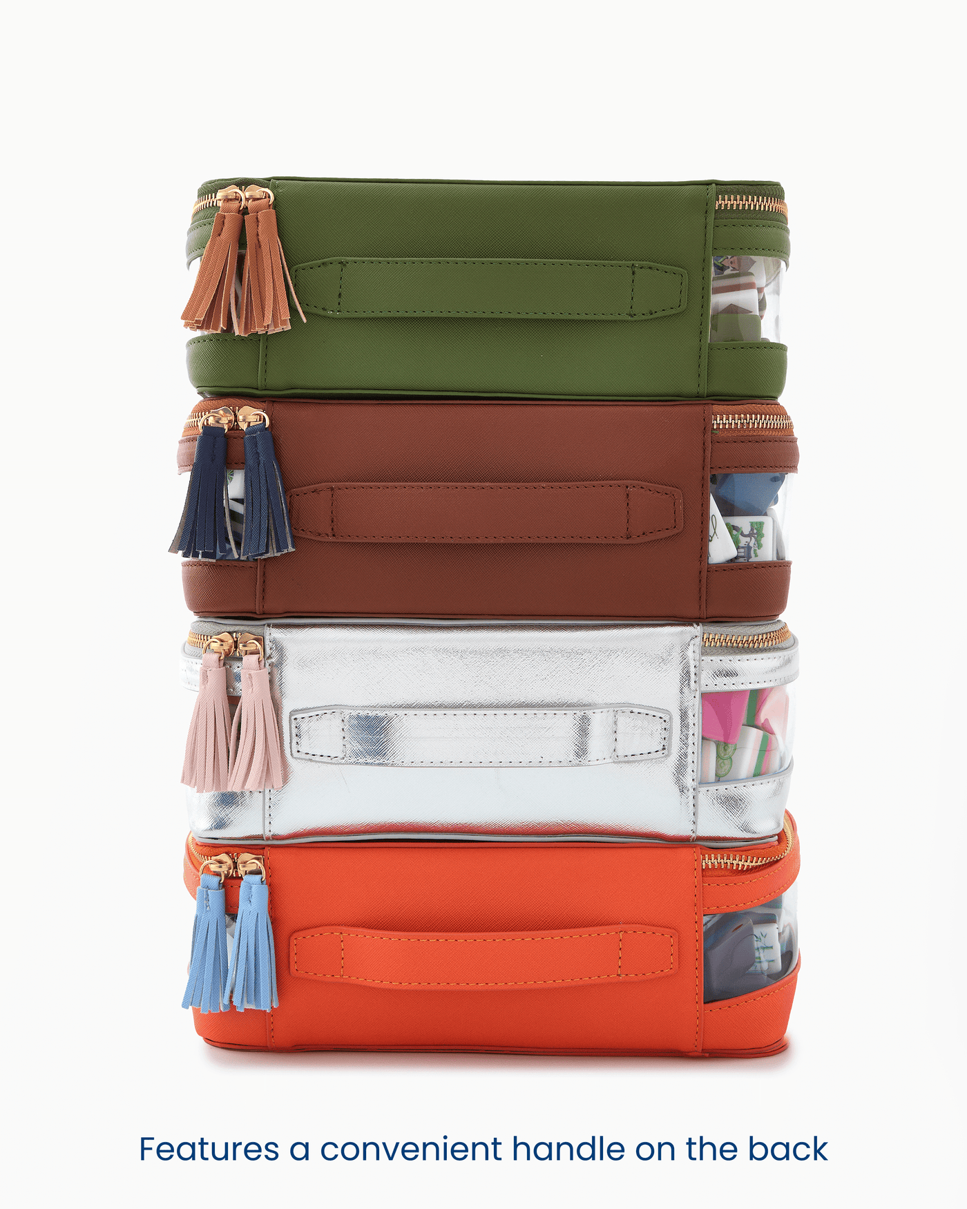 Orange Tile Storage Bag